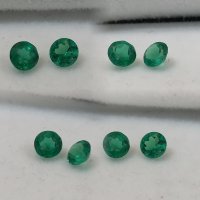 4 mm, Brazilian 1pr Emerald round