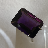 16 x 12mm, Purple Amethyst Lab Emerald