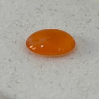 8 x 6mm, Mexican Orange Opal Oval-Cab