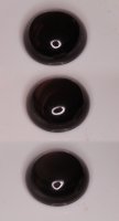 17 mm, Black Obsidian Rainbow-round-cab