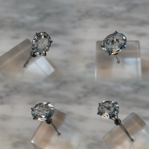 8 x 6mm, Colorless White Topaz Oval [3680]