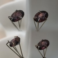 8 x 5.75mm, Purple Sapphire Oval