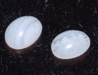 8 x 6mm, Chal Pr Of Mult Color Gray Agate Oval Cab