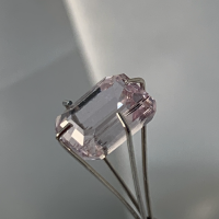 8.75 x 6.75mm, Pink Kunzite emerald