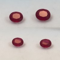 6 x 5mm, Red Ruby oval