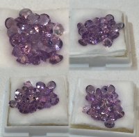 4 Mm, Zambian Purple Amethyst Round