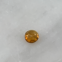4.5 mm, Mexican Orange Opal Round-Cab