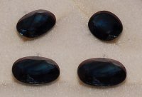 6.5 x 5.25mm, Deep Blue Sapphire Oval