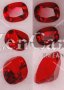 9 x 7mm, Red Helenite Cushion