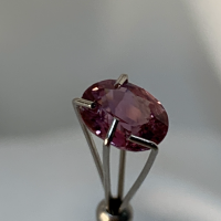 6.75 x 5.25mm, Rose Spinel Oval