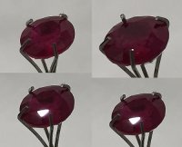 6 x 5.5mm, Burmese Ruby Oval