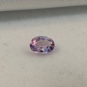 6 x 4mm, Pink Rose de France oval [2401]