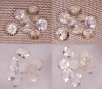 4 mm, Fac Mexican White Opal Round