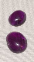 11.43x9.15mm, Purple Amethyst-oval-cab