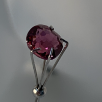 7.25 mm, Rose Spinel Cushion