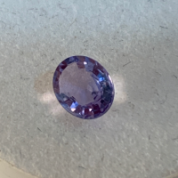 5.75 x 4.75mm, Purple Tanzanite Oval