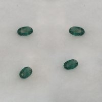 3.5 x 2.25mm, Brazinian Emerald oval