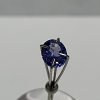 6.5 x 5mm, Purple Tanzanite Oval