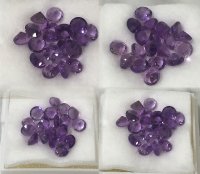 4 Mm, Purple Amethyst Round