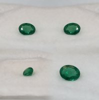 4.5 x 3.5mm, Brazilian Emerald Oval