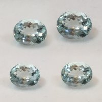 9.25 x 7.5mm, Blue Aquamarine Oval