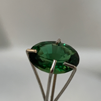 8 x 6mm, Green Chrome Tourmaline Oval
