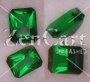 9 x 7mm, Emerald Green Helenite Emerald