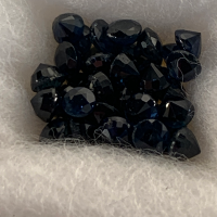 2.5 mm,cornflower Blue Sapphire-round
