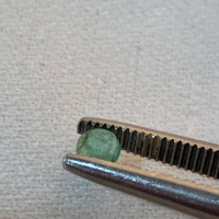 3 mm, Emerald-round