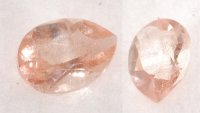 7 x 5mm, Pink Sunstone Pear Shaped