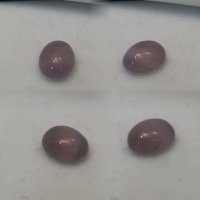 9 x 7mm, Lavender Chalcedony Cabochon