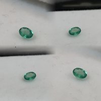3.75 x 3.25mm, Brazilian Emerald Oval