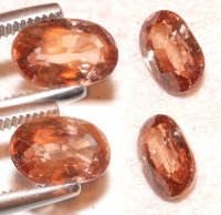 8 x 5.25mm, Peach Zircon Oval