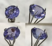 6 mm, Purple Blue Tanzanite Round