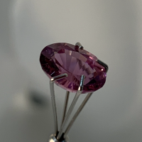 8.5 x 6.25mm, Pink Spinel oval