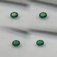 4 x 3.75mm, Brazilian Emerald Oval