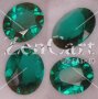 12 x 10mm, Blueish Green Helenite Oval