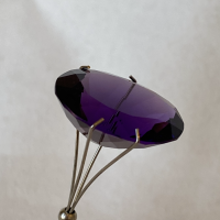 20 x 15mm, Purple Amethyst Lab Oval
