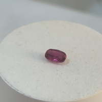 5.12 x 3.24mm, Rubellite Tourmaline Cushion