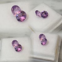 6 Mm, Pr. Of Med Purple Amethyst Round