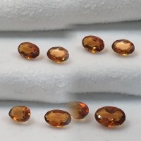 7 x 5mm, pr. Of Gold Citrine Oval