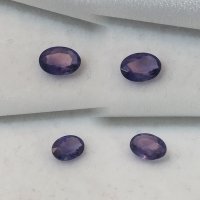 5.75 x 4mm, Blue Purple Sapphire Oval