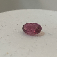 4.82 x 3.11mm, Rubellite Tourmaline Cushion