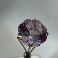 10 mm, Lavender Pink Rose De France Flower