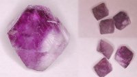 Multi Color Purple Fluorite Crystal Specimen
