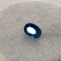 6 x 4mm, Mult. Blue Sapphire Oval