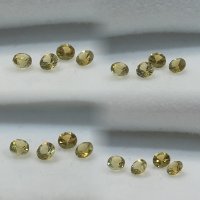 3 mm, Rich Gold Tourmaline Round