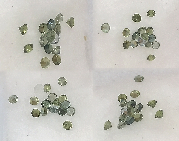2 mm,Thai Green Sapphire-round - Click Image to Close